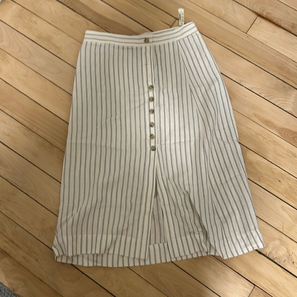 Madewell button up skirt